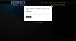 Desktop Screenshot of myhebro.com